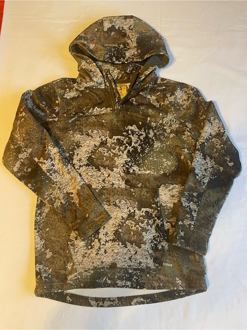 RedHead Kids Camo Half-Zip Hoodie in youth size L